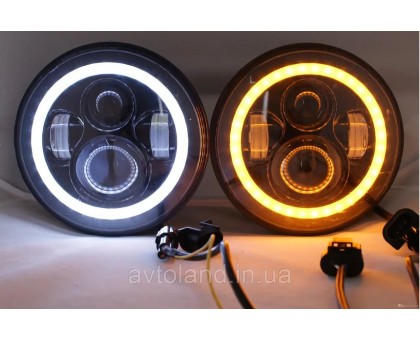 Led Фары Нива 2121-21213 Тайга УАЗ 469 ГАЗ 24, ВАЗ 2101, Хаммер, FJ Cruiser, w463,