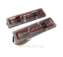 ФОНАРИ ЗАДНИЕ СВЕТОДИОДНЫЕ REAR LAMP WAGON MINI 12-24V 30Х9 CМ (КОМПЛЕКТ 2ШТ.)