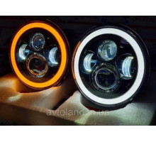 Led Фари Нива 2121-21213 Тайга УАЗ 469 ГАЗ 24, ВАЗ 2101, Хаммер, FJ Cruiser, w463,