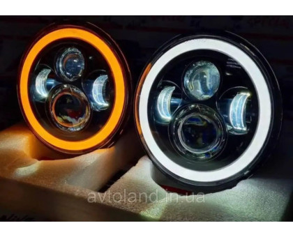 Led Фари Нива 2121-21213 Тайга УАЗ 469 ГАЗ 24, ВАЗ 2101, Хаммер, FJ Cruiser, w463,