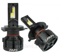 Светодиодные LED лампы AMS Ultimate Power-F H4 H/L 5500K