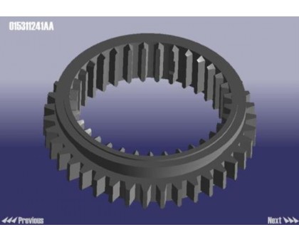 Шестерня синхронізатора КПП первинного валу 1/2-ї передач Чері Амулет